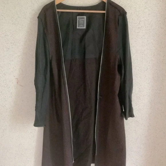 🥳❤️2X HP ⭐️Vintage Men’s Christian Dior 2 in 1 Trench /Winter - Picture 3 of 12